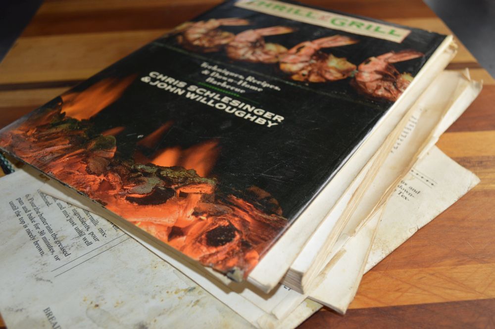 My well-loved copy of the Thrill of the Grill.